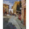 11-ANGLESOLA (Lleida), acrílico sobre lienzo 100x81 cm.