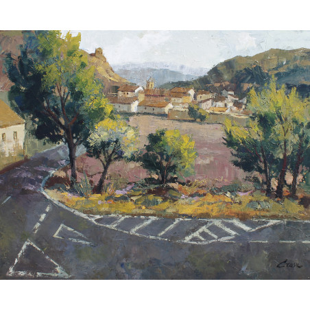 Panoramita de Sanahuja (Lleida) 81x100 cm.