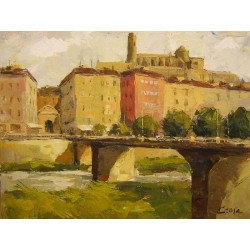 123- Vista de Lleida,...