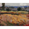 203-PAISAJE IV acrílico sobre cartón preparado 18x24 cm