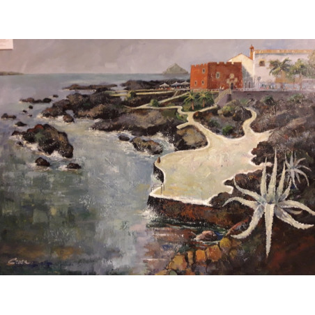 220-TENERIFE acrílico sobre tela 116x89 cm
