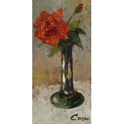 223-ROSA acrílico sobre...