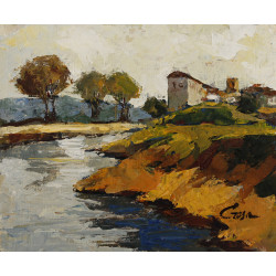 224-PAISAJE acrílico sobre...