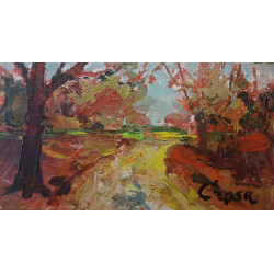 243-OTOÑO, acrílico, 16x22...